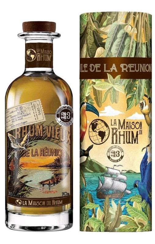 Botran 2011 „ la Maison du Rhum III.” aged Guatemalan rum 42% vol. 0.70 l