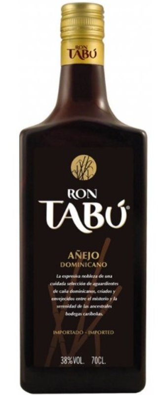 Ron Tabú Anejo Dominicano 38% 0,7 l (holá láhev)