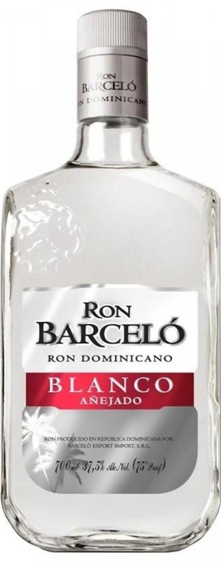 Ron Barcelo Blanco Rum 37,5% 0,7 l (holá láhev)