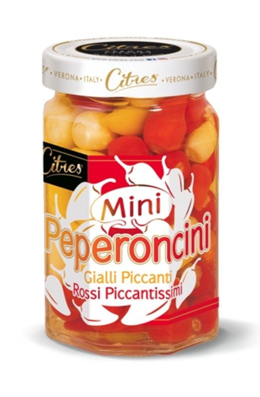 Mini peperoncini piccanti 290g