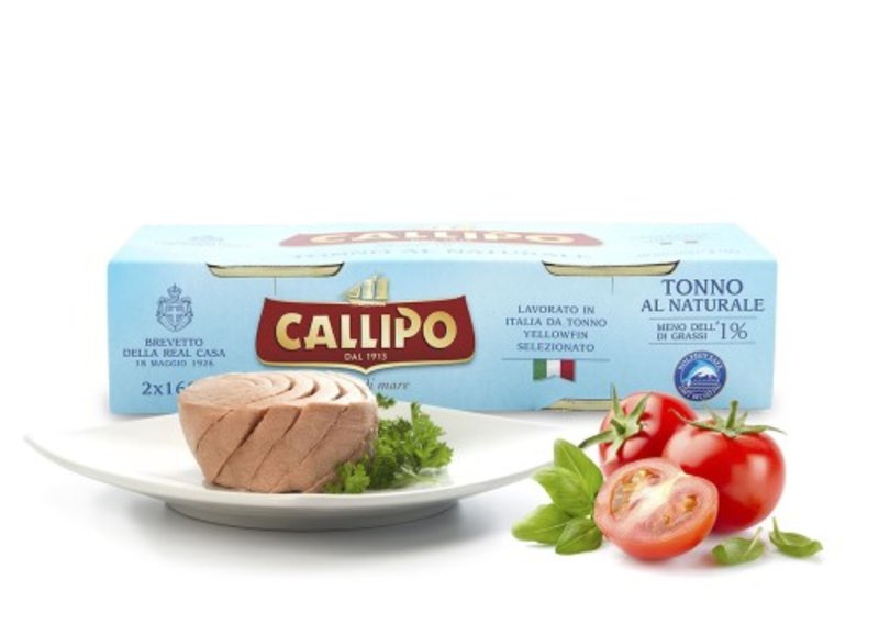 Callipo Tuňák filety přírodní 160g 2ks