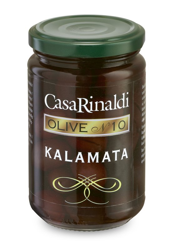 Casa Rinaldi Černé řecké olivy s peckou 300g l