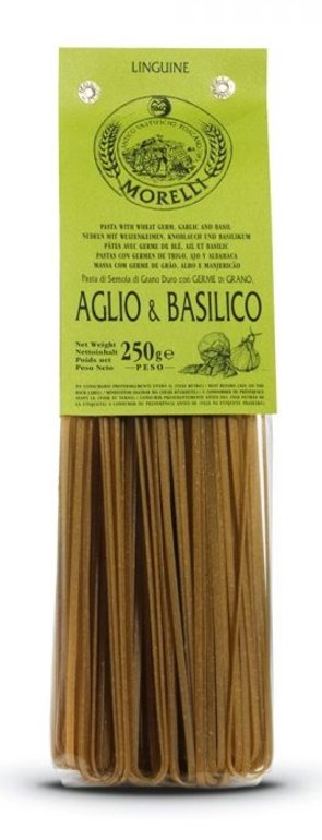 Linguine s bazalkou a česnekem 250g