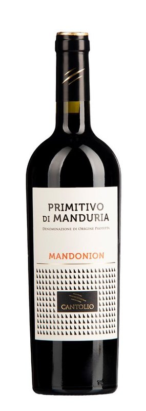 Cantolio Primitivo di Manduria Mandonion DOP 2020 0,75 l