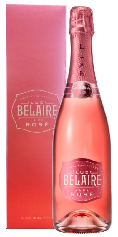 Levně Luc Belaire Luxe Rosé Demi Sec