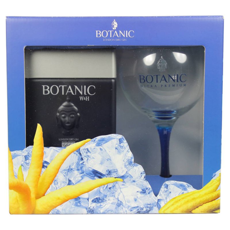 Levně Gin Botanic Ultra Premium 0.7l + sklo