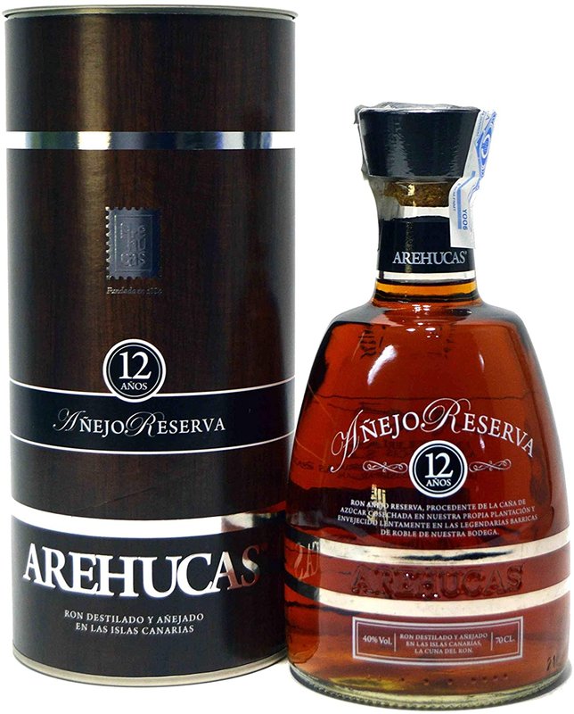 Arehucas Ron Reserva Especial Rum 12y 40% 0,7 l (tuba)
