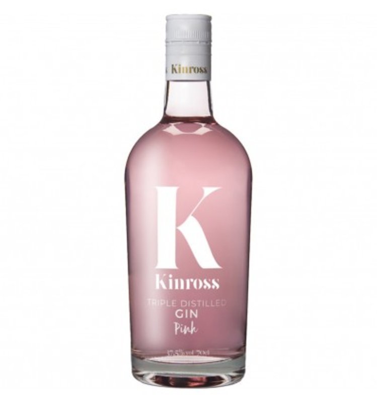 Kinross Strawberry Gin 37,5% 0,7 l (holá láhev)