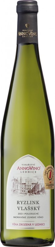 Annovino Lednice Ryzlink vlašský 2020 0,75 l