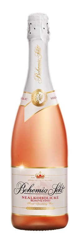 Levně Bohemia Sekt Rosé Nealko