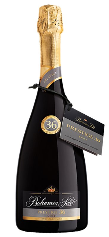 BOHEMIA SEKT Prestige 36 brut 12,5% 0,75l