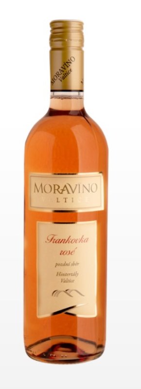 Levně Moravíno Frankovka Rosé Pozdní sběr 2020