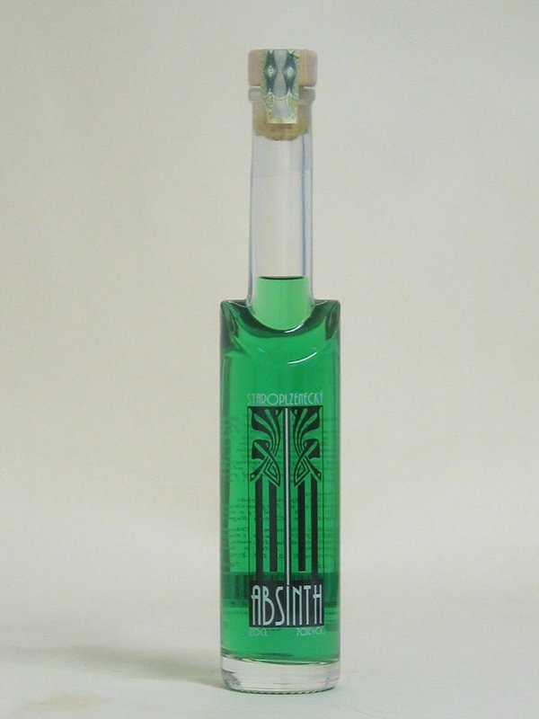 Levně Staroplzenecký absinth zelený 0,2l