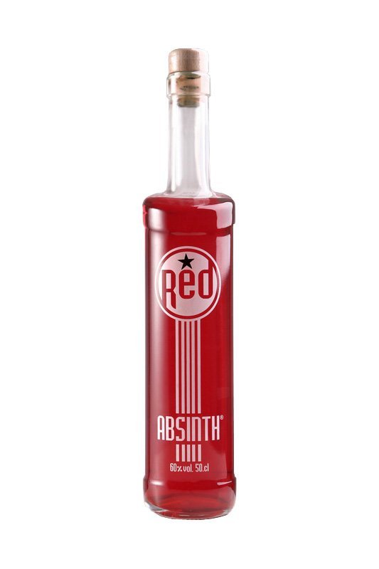 hořká lihovina L’OR Absinth Red 60% 0,5l (holá láhev)