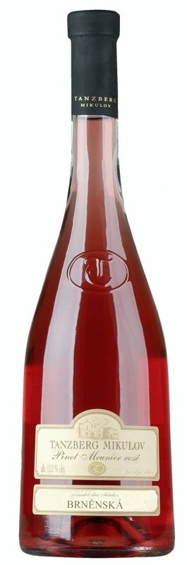 Tanzberg Mikulov Pinot Meunier Rosé Výběr z hroznů 2018 0,75 l