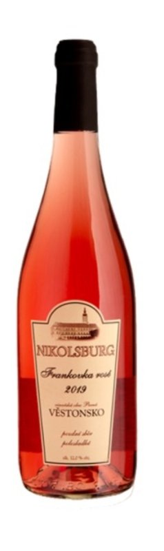 Tanzberg Frankovka rosé 2019 pozdní sběr NIKOLSBURG 0,75 l