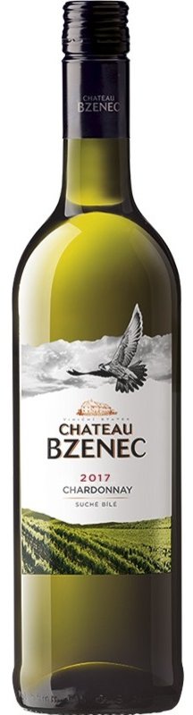 CHATEAU BZENEC Chardonnay Jakostní 2019 0,75 l