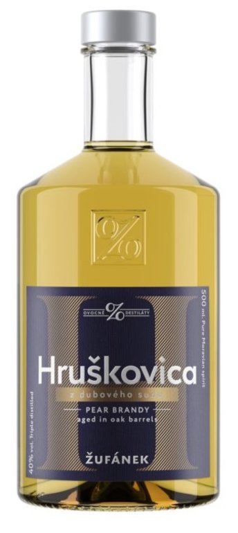 Hruškovice z dubového sudu 0,5l