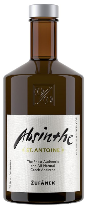 Žufánek Absinth St, Antoine 70% 0,5 l (holá láhev)