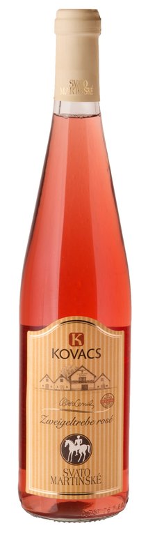 Svatomartinské Zweigeltrebe rosé 2022 0,75 l