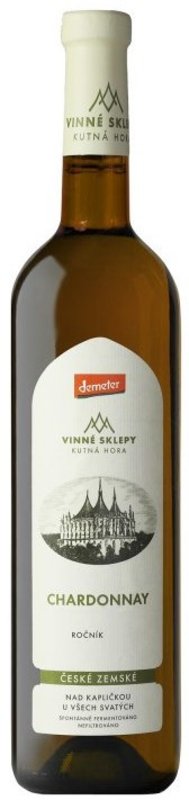 Vinné sklepy Kutná Hora Chardonnay Jakostní 2019 0,75 l