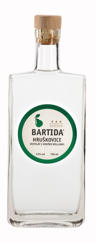 Bartida Hruškovice Williams 43% 0,7 l (holá láhev)