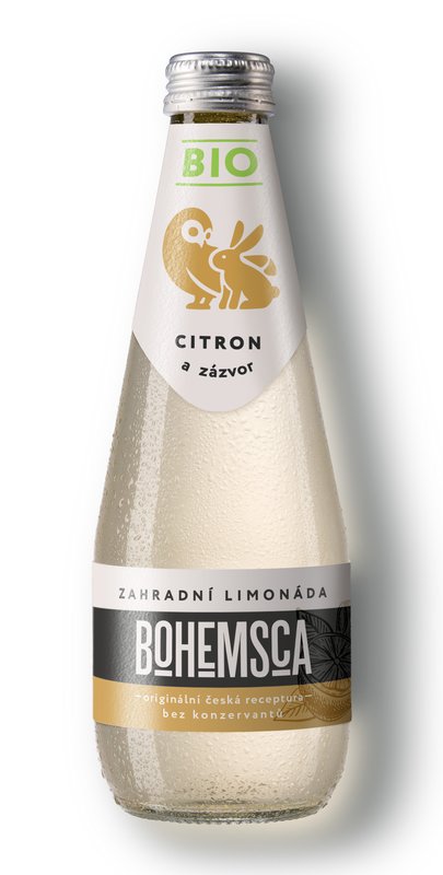 Bohemsca BIO zahr. limonáda Citrón&Zázvor 0,33l