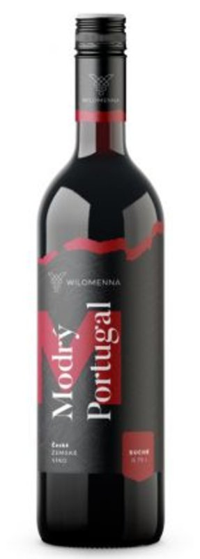 Wilomenna Modrý Portugal Zemské 2019 0,75 l