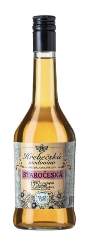 Staročeská Hřebečská medovina 0,5l