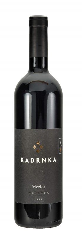 Levně Kadrnka Merlot Reserva Výběr z hroznů 2019 K4