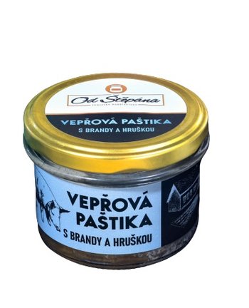 Vepřová paštika s brandy a hruškou 160g