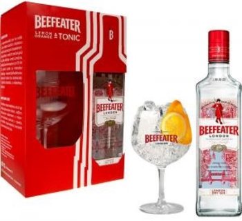 Beefeater Gin 40% 0,7 l + sklo