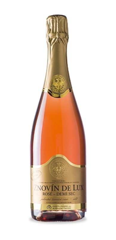 ZNOVÍN ZNOJMO de Lux Rosé Demi sec 0,75 l