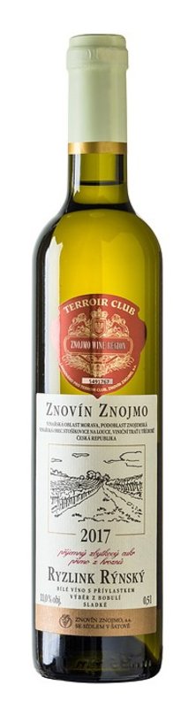 ZNOVÍN ZNOJMO Ryzlink rýnský Výběr z bobulí 2017 0,5 l