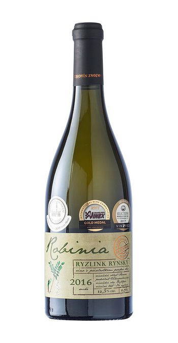 Robinia Ryzlink rýnský pozdní sběr 2016