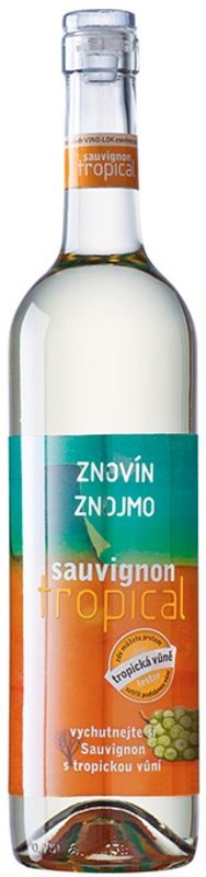 ZNOVÍN ZNOJMO Sauvignon Tropical Pozdní sběr 2019 0,75 l