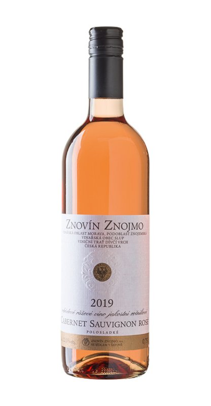 Znovín Cabernet Sauvignon rosé 2019 0,75 l