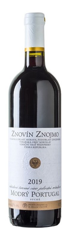 ZNOVÍN ZNOJMO Modrý Portugal Jakostní 2021 0,75 l