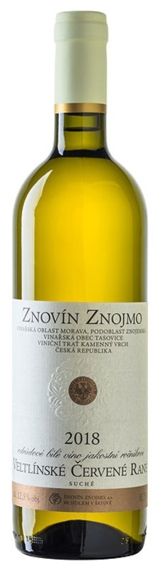 ZNOVÍN ZNOJMO Veltlínské červené rané 2019 0,75 l