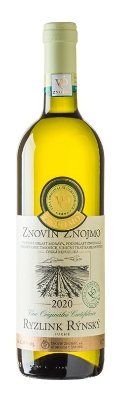 ZNOVÍN ZNOJMO Ryzlink rýsnký VOC 2020 0,75 l
