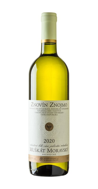ZNOVÍN ZNOJMO Muškát Moravský Jakostní 2021 0,75 l