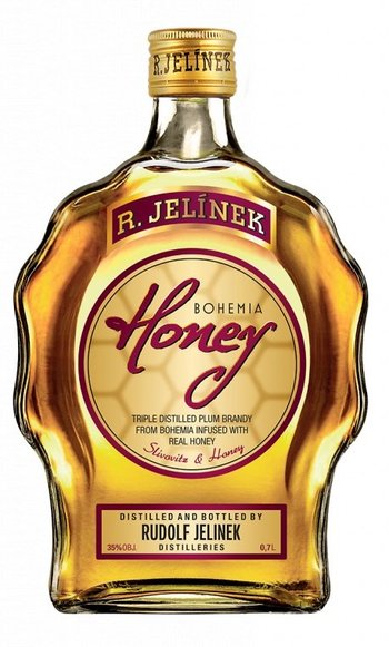 Bohemia Honey budík 0,5l
