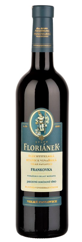 Floriánek Frankovka jakostní Víno odrůdové 0,75 l