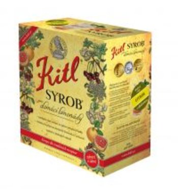 Kitl Syrob Citron s dužinou Bag in Box 5l