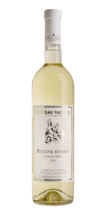 Chateau Valtice Ryzlink rýnský Pozdní sběr 2018