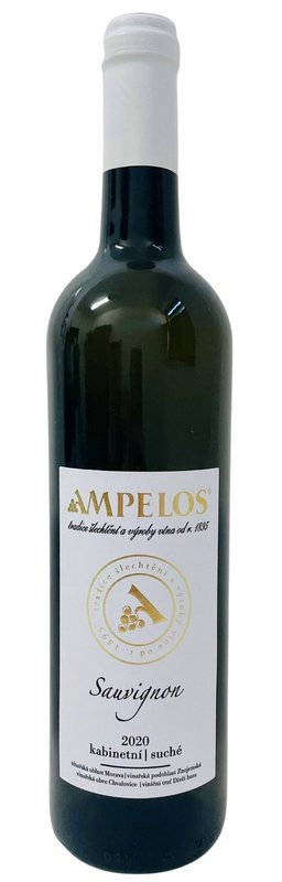 Ampelos Sauvignon Kabinetní 2020 0,75 l