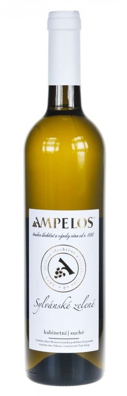 Ampelos Sylvánské zelené Kabinetní 2020 0,75 l