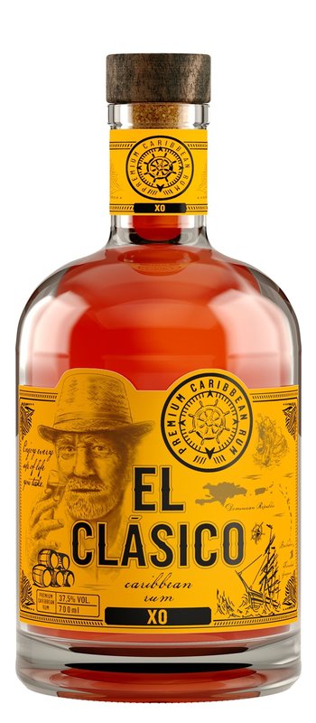 El Clasico Rum XO 37,5% 0,7 l (holá láhev)