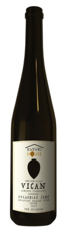 Kvevri Rulandské šedé 2017