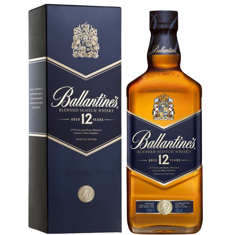 Ballantines 12y 40% 0,7 l (karton)